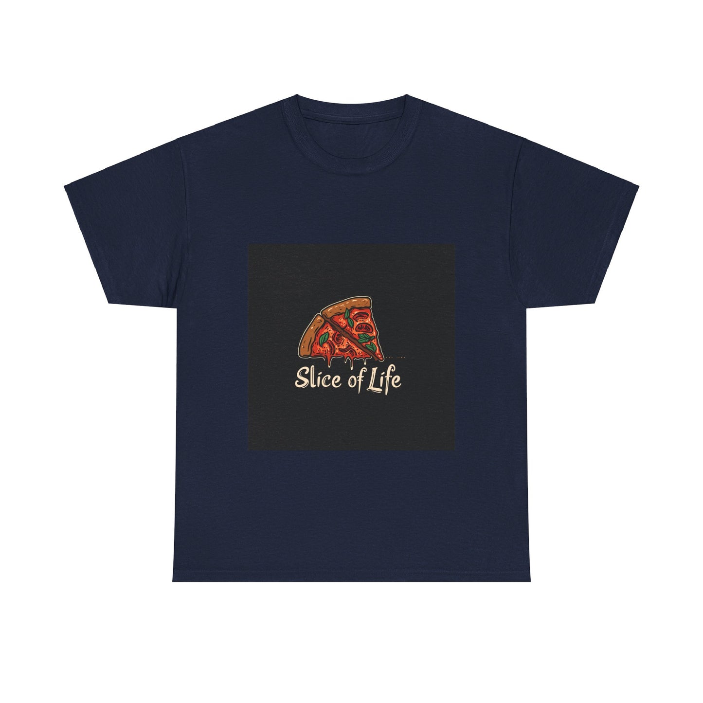 Slice of Life Pizza - Unisex Heavy Cotton Tee