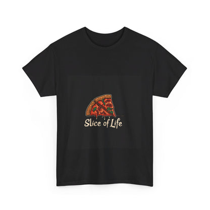 Slice of Life Pizza - Unisex Heavy Cotton Tee