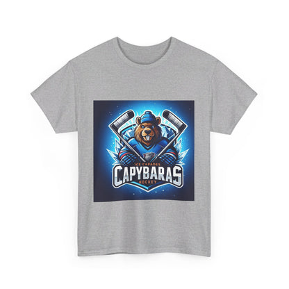 Capybaras hockey club - Unisex Heavy Cotton Tee