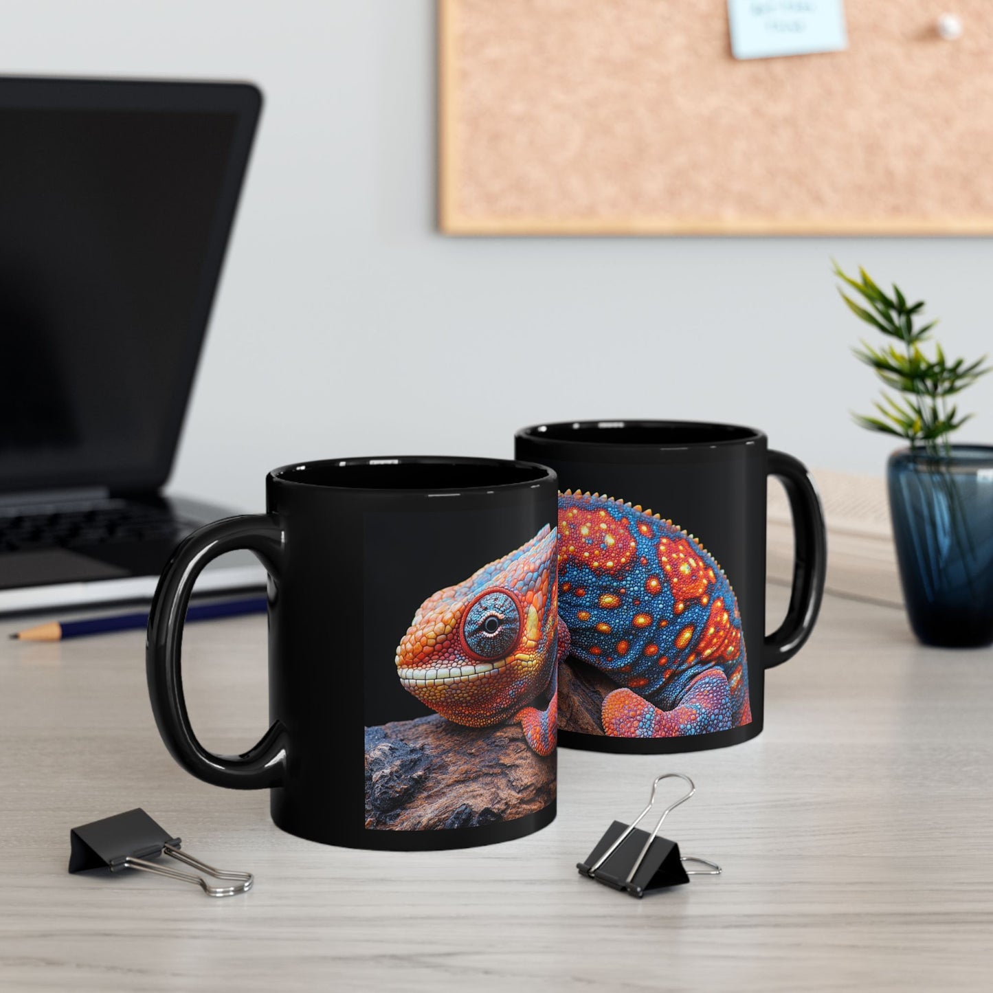 Karma Chameleon coffee mug