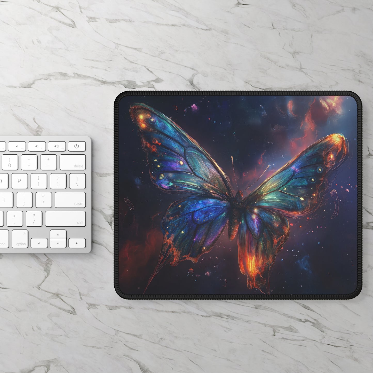 Space butterfly - Gaming Mouse Pad