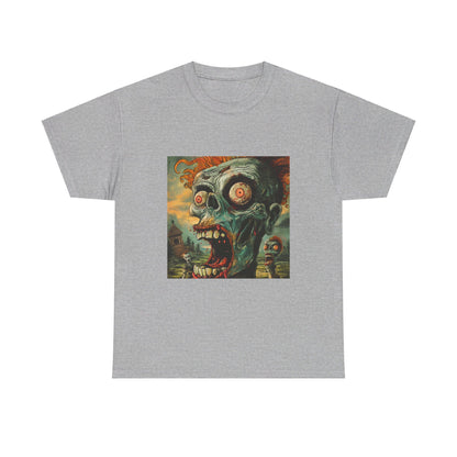 Living dead face - Unisex Heavy Cotton Tee