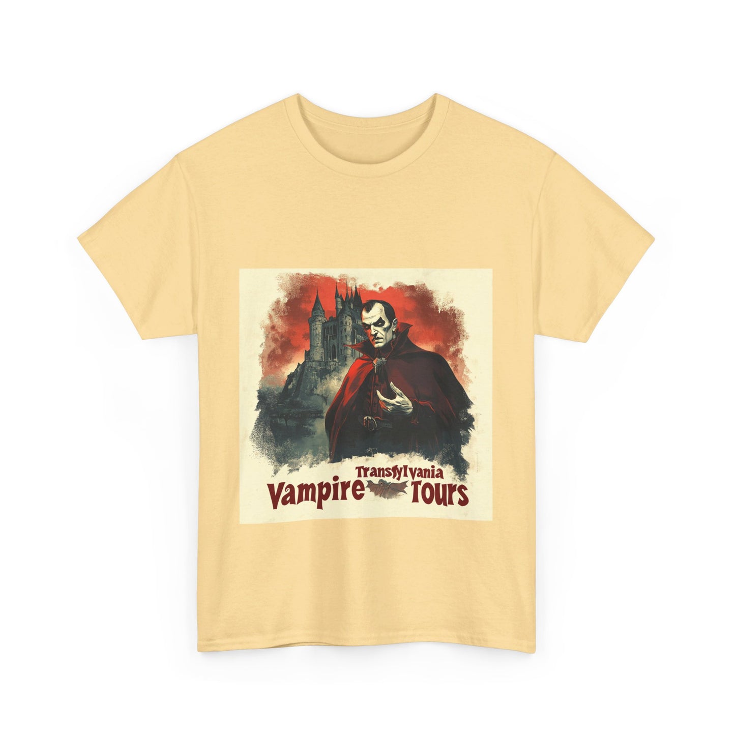 Transylvania Vampire Tours - Unisex Heavy Cotton Tee