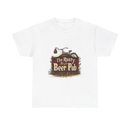 The Rusty Bicycle Pub - Unisex Heavy Cotton Tee