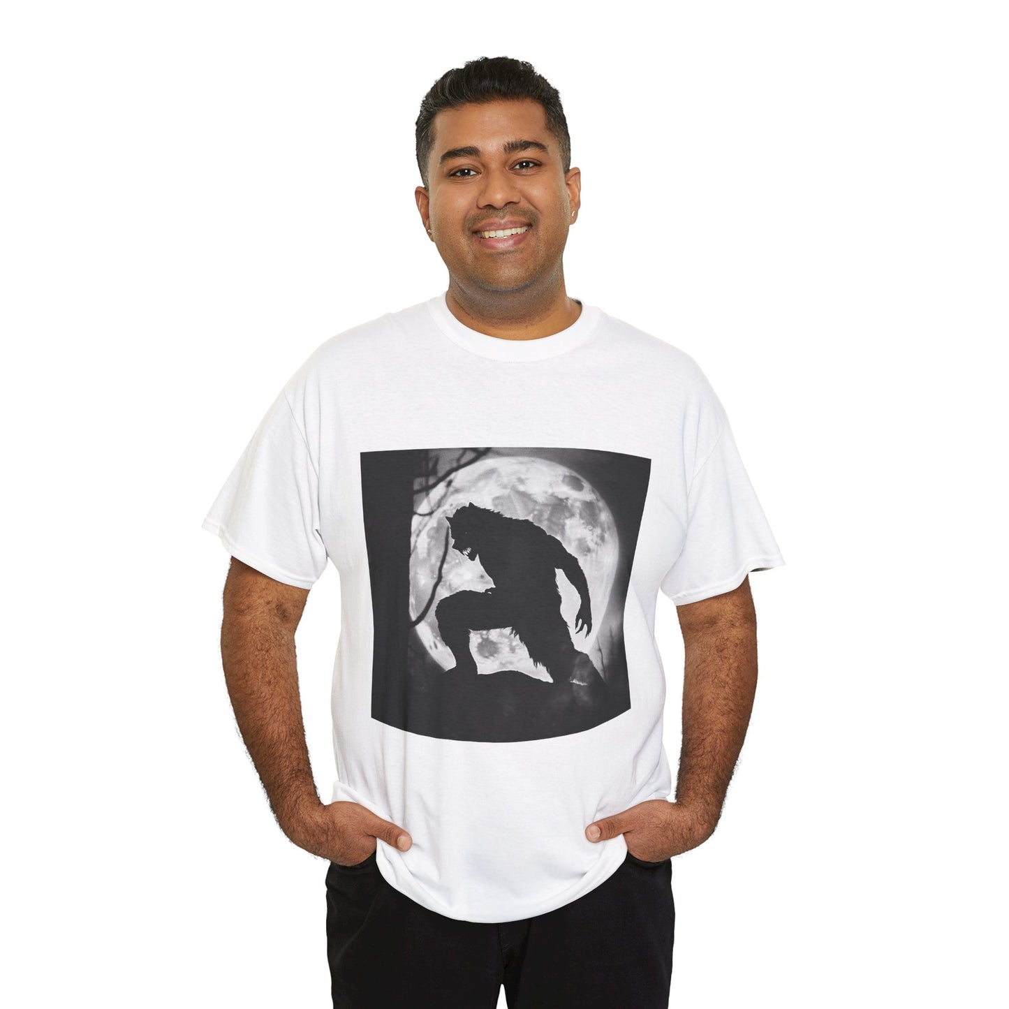 Werewolf in the moonlight - Unisex Heavy Cotton Tee