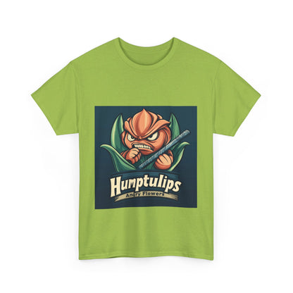 Humptulips Angry Flowers - Unisex Heavy Cotton Tee