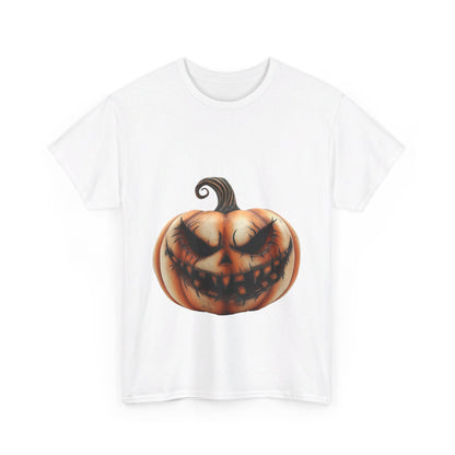 Jack-o-Lantern Halloween toned scary - Unisex Heavy Cotton Tee