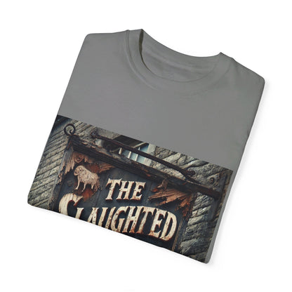 Slaughtered Lamb Pub - Unisex Garment-Dyed T-shirt