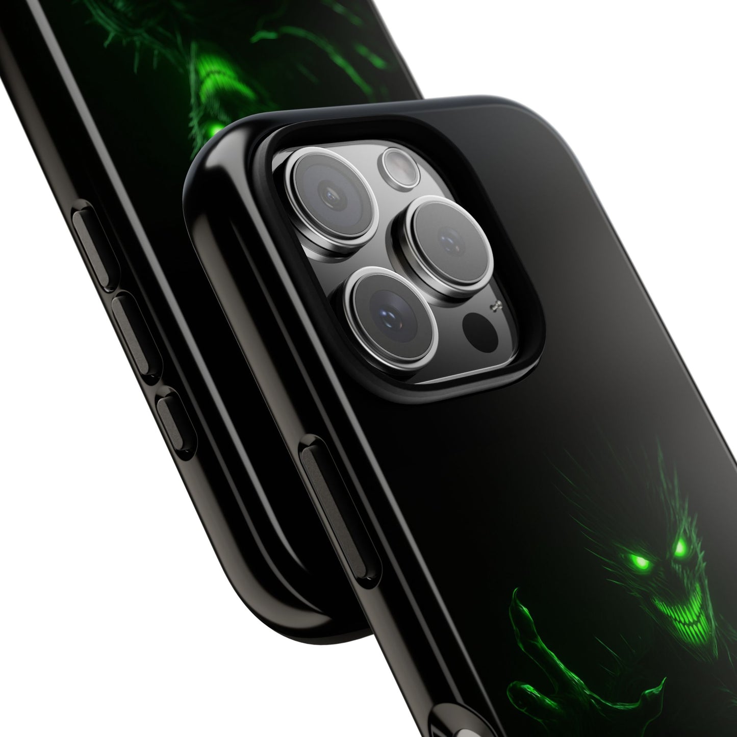 Phone Case - Spooky Green Glow Devil