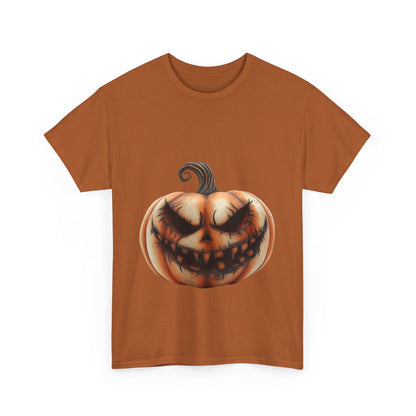 Jack-o-Lantern Halloween toned scary - Unisex Heavy Cotton Tee