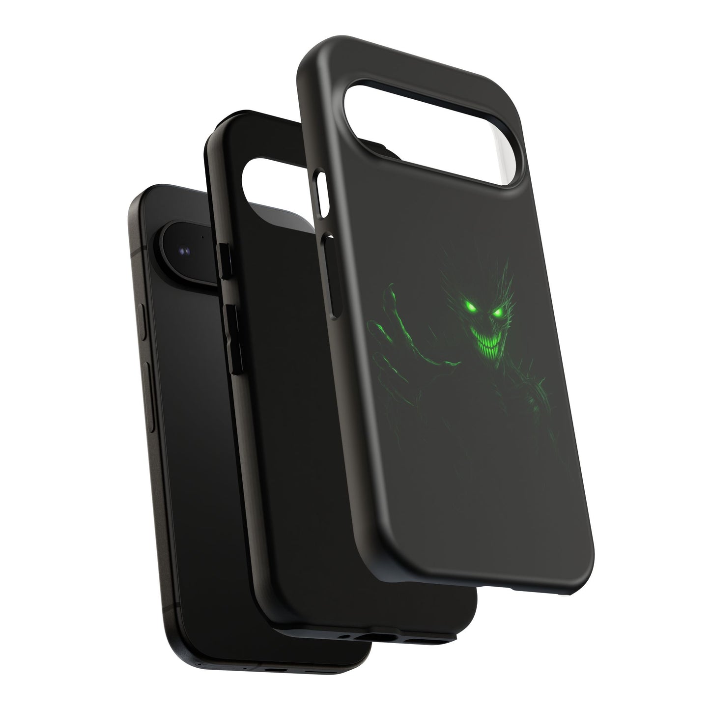 Phone Case - Spooky Green Glow Devil