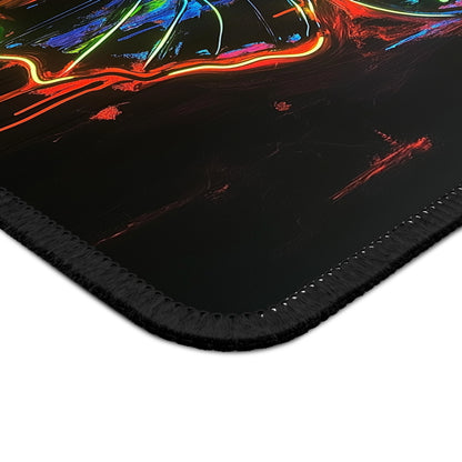 Neon Butterfly  - Gaming Mouse Pad