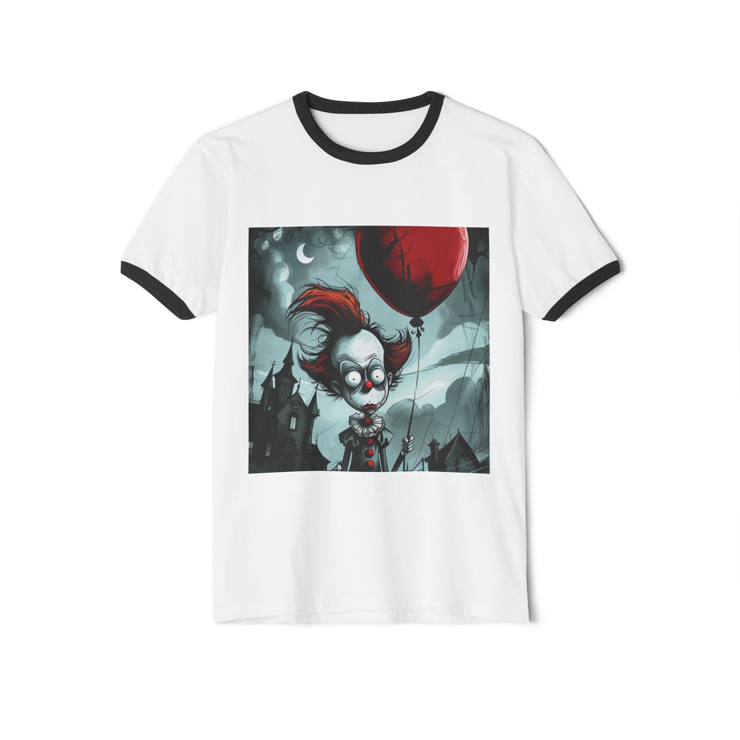 Pennywise kid - Unisex Cotton Ringer T-Shirt