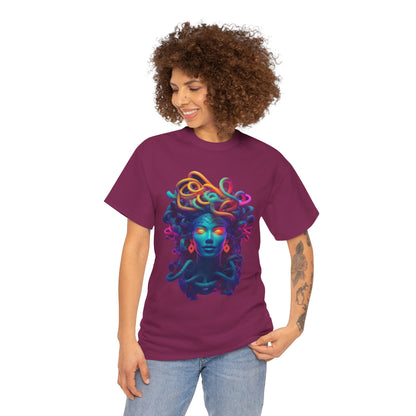 Neon Medusa - Unisex Heavy Cotton Tee