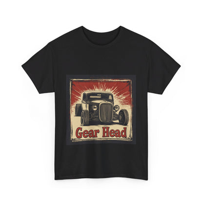 Gear Head - Unisex Heavy Cotton Tee