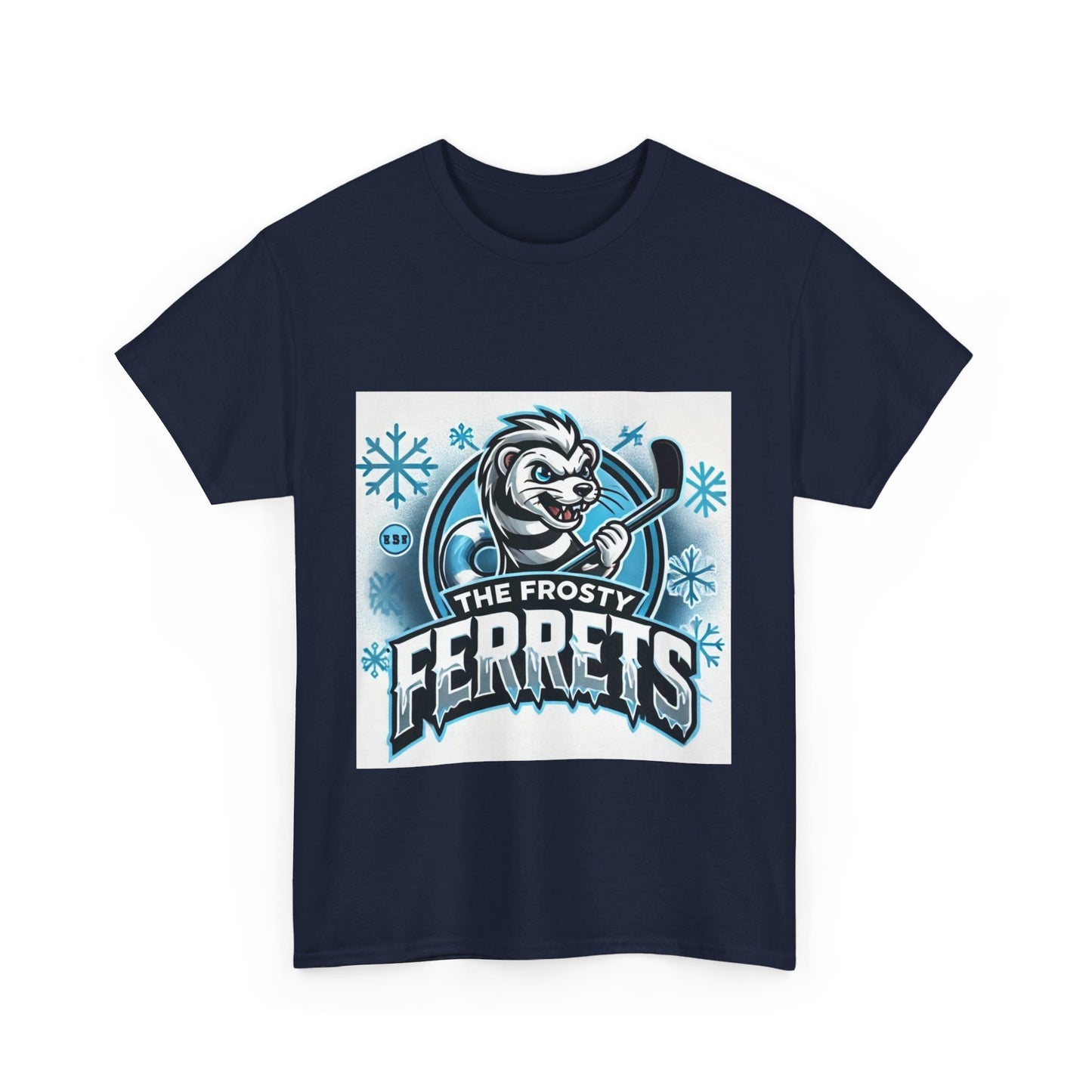 Frosty Ferrets - Unisex Heavy Cotton Tee