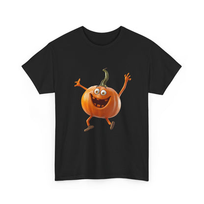 Dancing Pumpkin Halloween - Unisex Heavy Cotton Tee