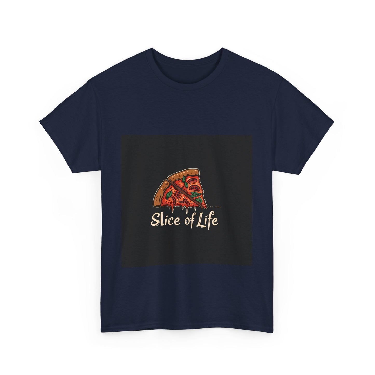 Slice of Life Pizza - Unisex Heavy Cotton Tee