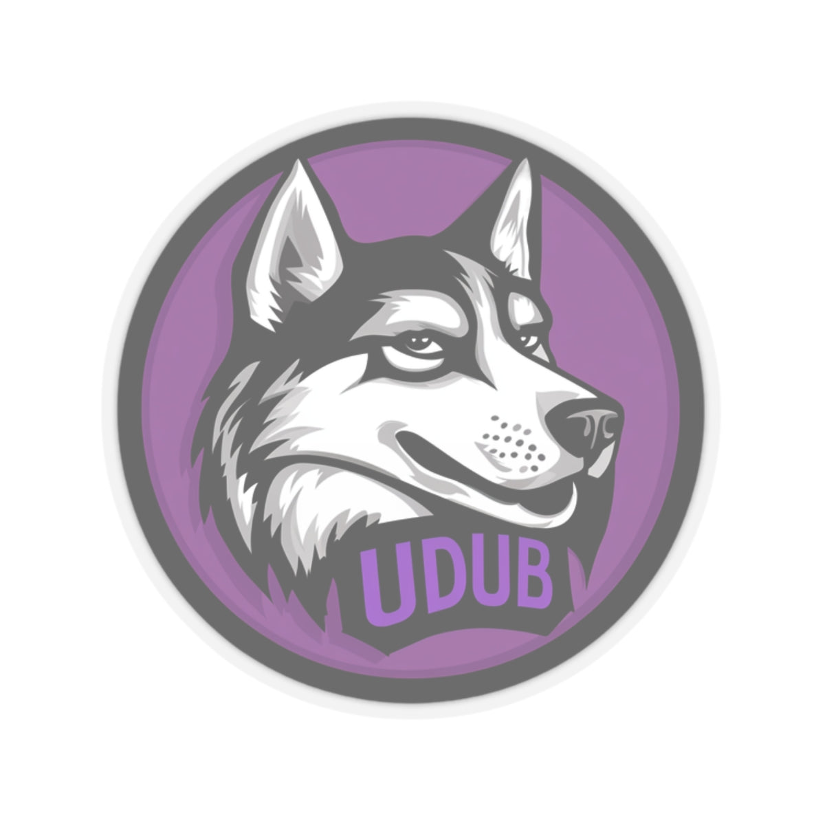 UDub Huskies - Kiss-Cut Stickers