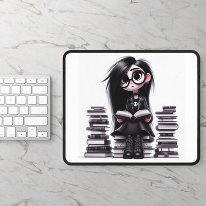 Book girl - Gaming Mouse Pad