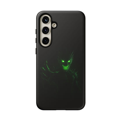 Phone Case - Spooky Green Glow Devil
