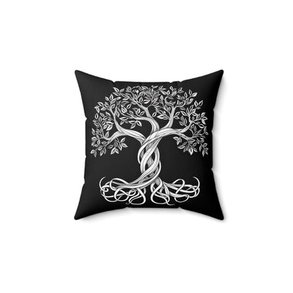 Tree of Life - Spun Polyester Square Pillow