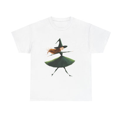 Halloween Dancing Witch - Unisex Heavy Cotton Tee