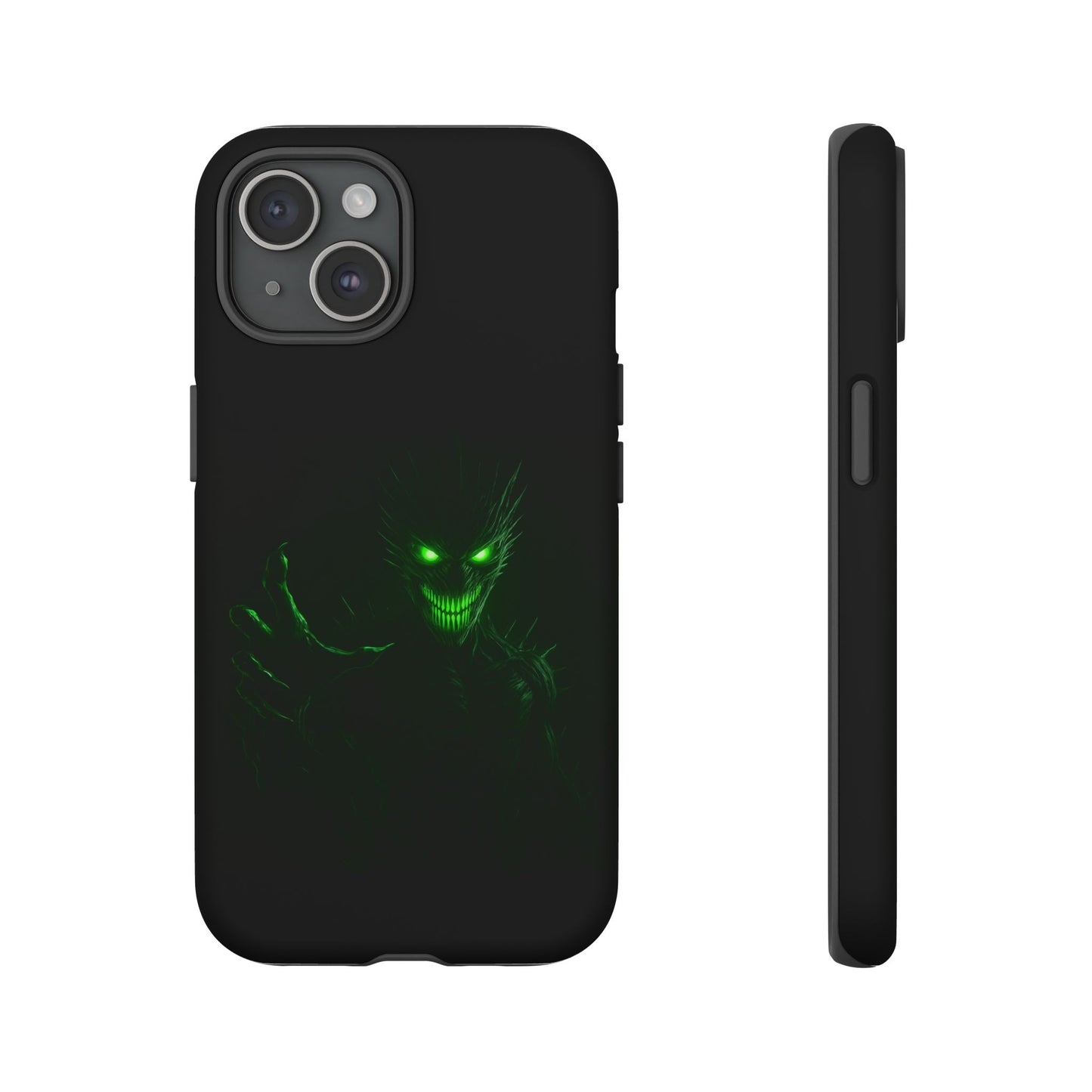 Phone Case - Spooky Green Glow Devil