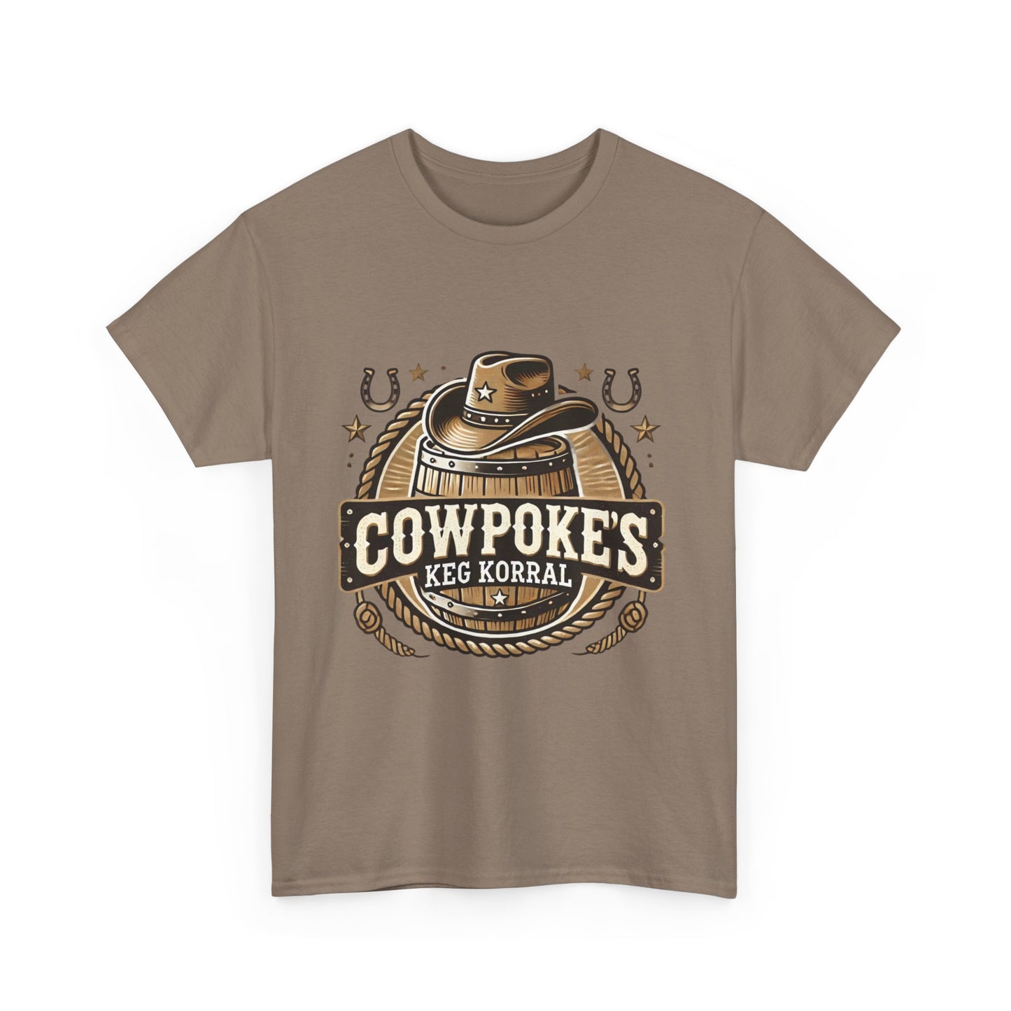 Cowpokes keg korral - Unisex Heavy Cotton Tee