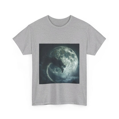 Moon Dragon - Unisex Heavy Cotton Tee