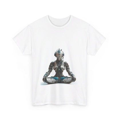 Meditation Bot - Unisex Heavy Cotton Tee