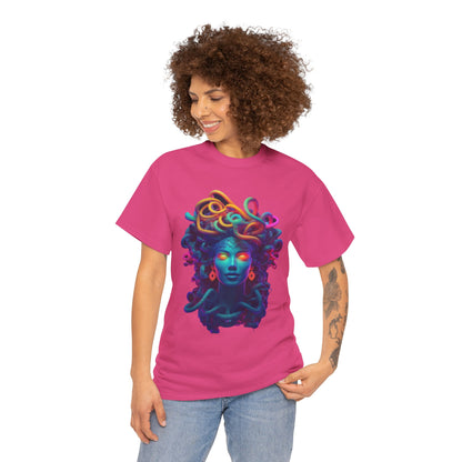 Neon Medusa - Unisex Heavy Cotton Tee