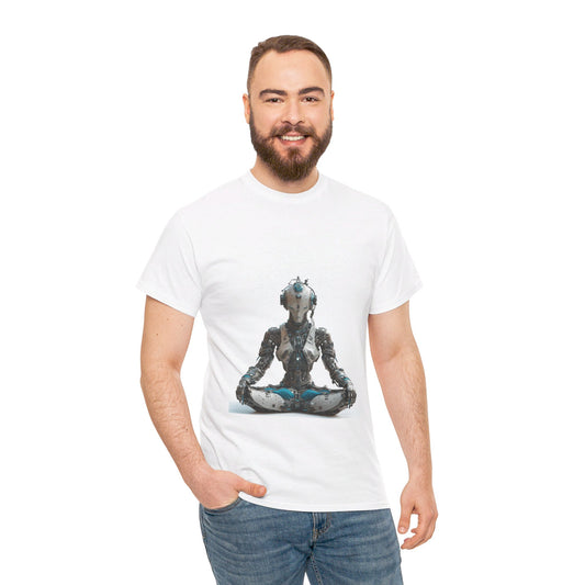 Meditation Bot - Unisex Heavy Cotton Tee