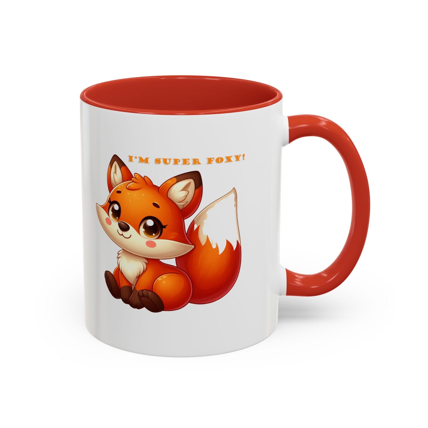 Super Foxy - Accent Coffee Mug (11, 15oz)