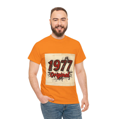 1977 Original - Unisex Heavy Cotton Tee