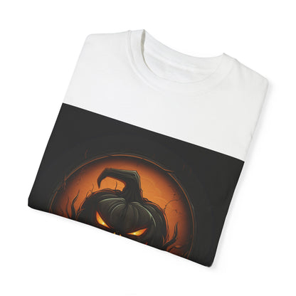 Evil Pumpkin - Unisex Garment-Dyed T-shirt