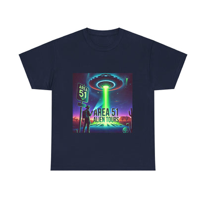 Area 51 Tours - Unisex Heavy Cotton Tee