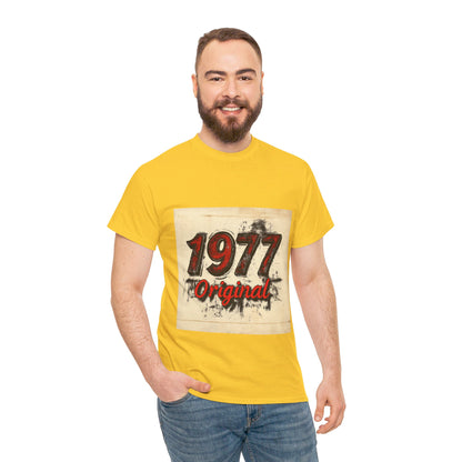 1977 Original - Unisex Heavy Cotton Tee