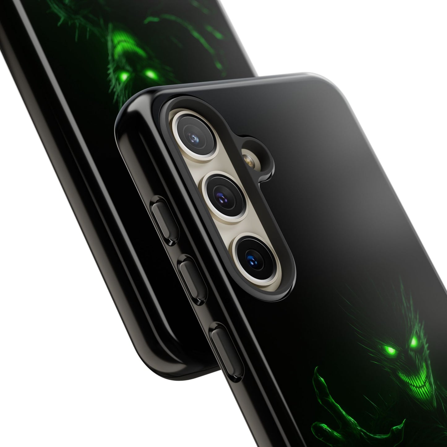 Phone Case - Spooky Green Glow Devil