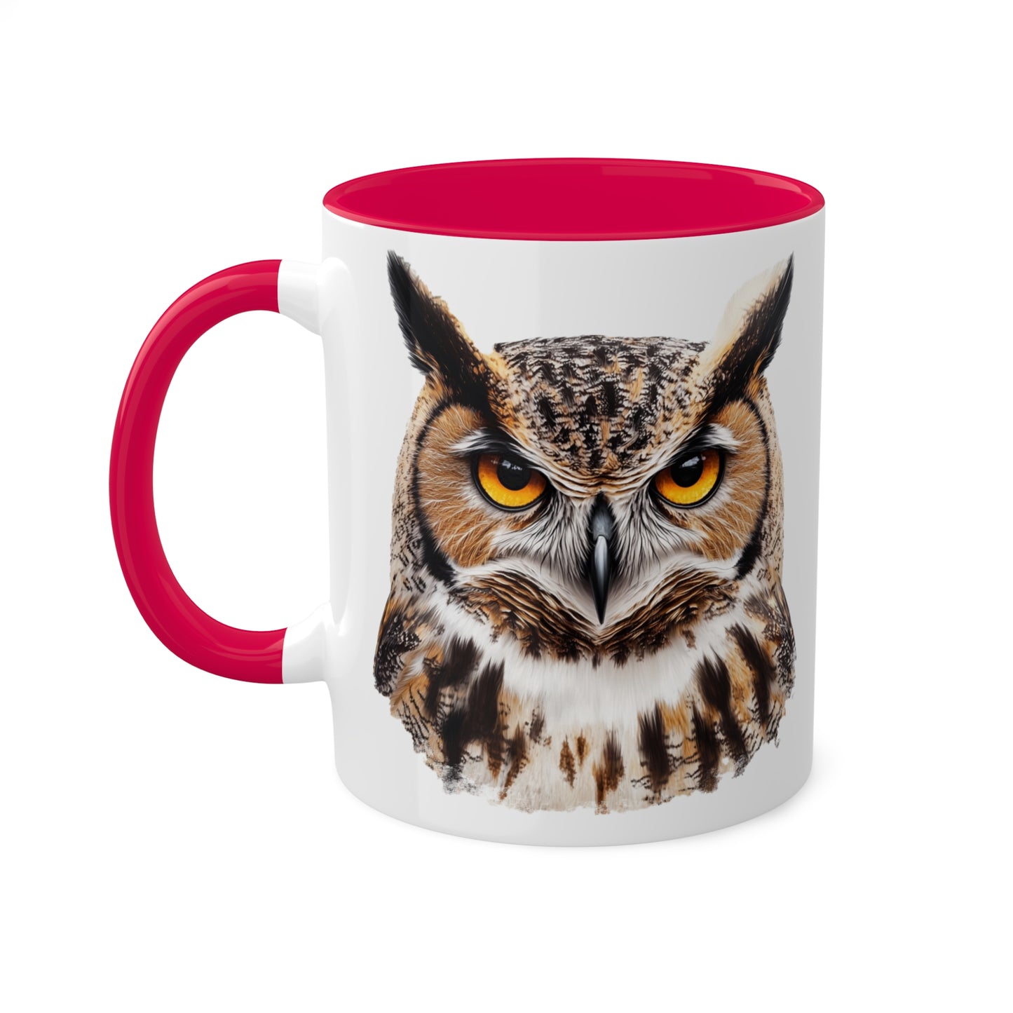 Owl - Colorful Mugs, 11oz