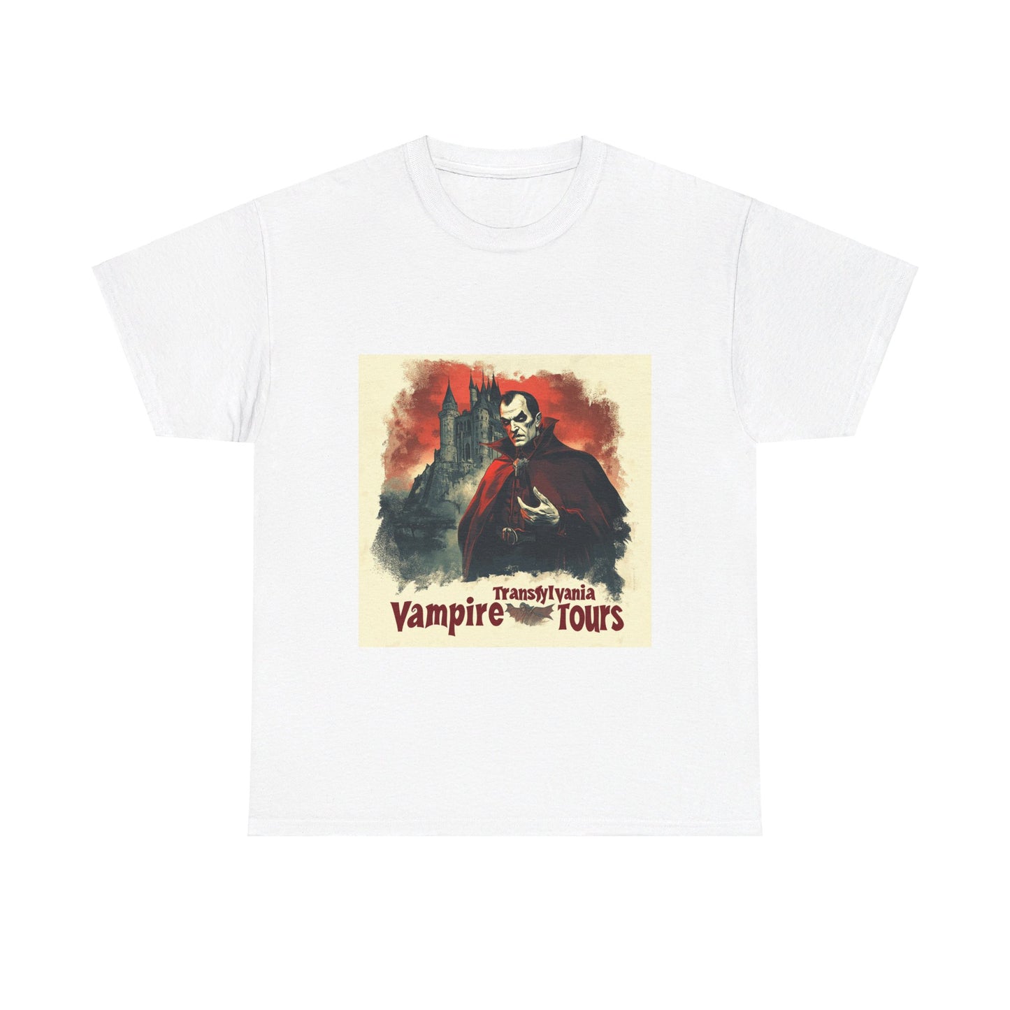 Transylvania Vampire Tours - Unisex Heavy Cotton Tee