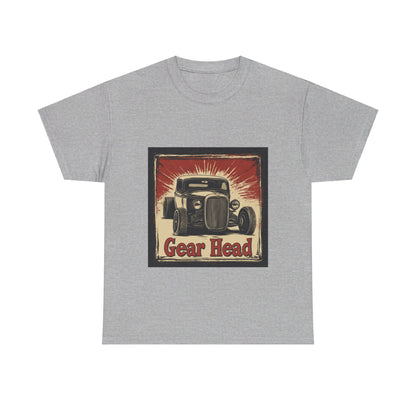 Gear Head - Unisex Heavy Cotton Tee