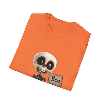 Skeleton Boo shirt -  Unisex Softstyle T-Shirt