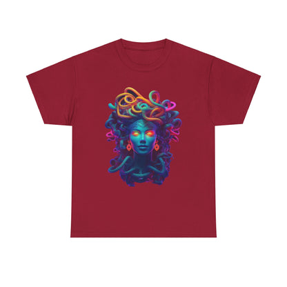 Neon Medusa - Unisex Heavy Cotton Tee