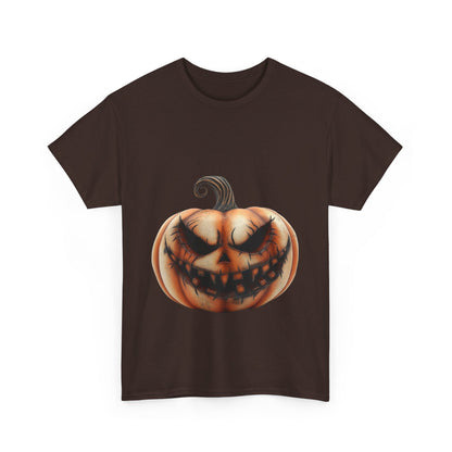 Jack-o-Lantern Halloween toned scary - Unisex Heavy Cotton Tee