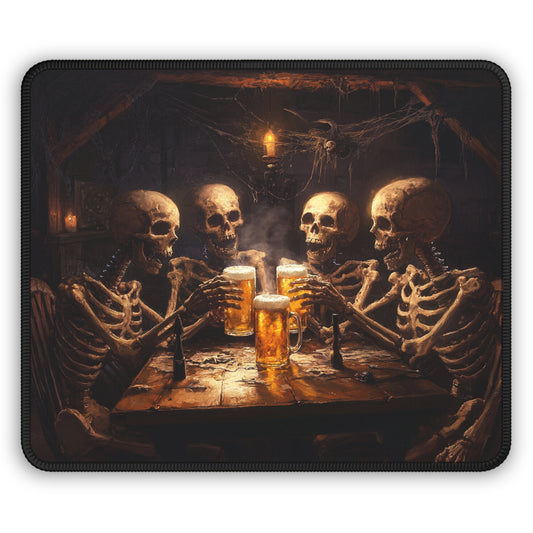 Skeleton Pub Party - Gaming Mouse Pad