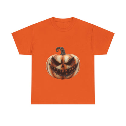 Jack-o-Lantern Halloween toned scary - Unisex Heavy Cotton Tee