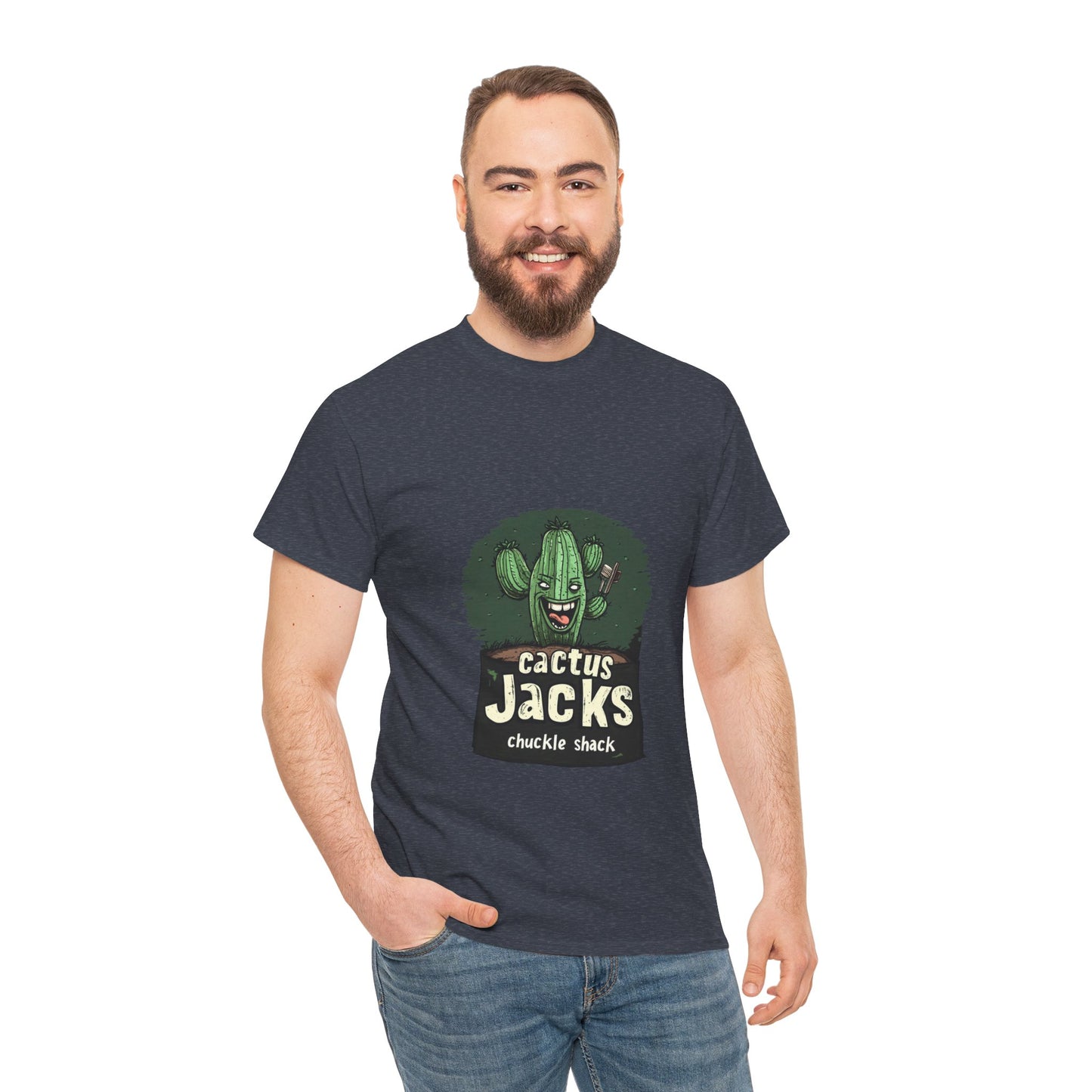 Cactus Jacks Chuckle Shack - Unisex Heavy Cotton Tee