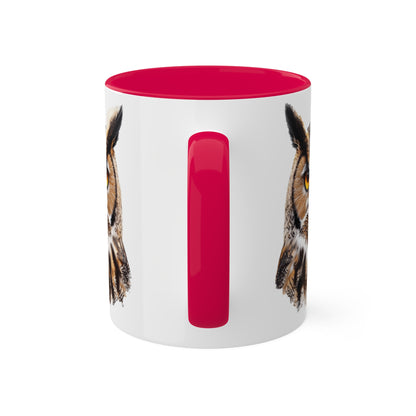 Owl - Colorful Mugs, 11oz