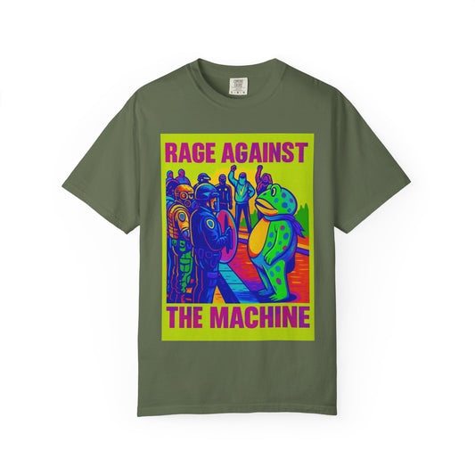 Funny Frog Rage! Unisex T-shirt - Portland Oregon Ice Agents Rage Against The Machine